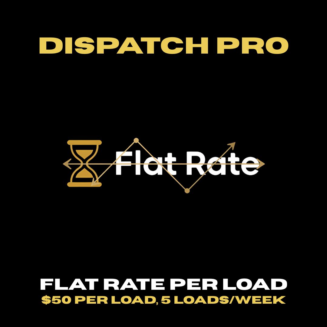 Flat Rate per Load $50 per load, 5 loads/week