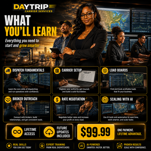 The Ultimate Dispatch Talk Course. Dispatch Mastery. Made with AI.