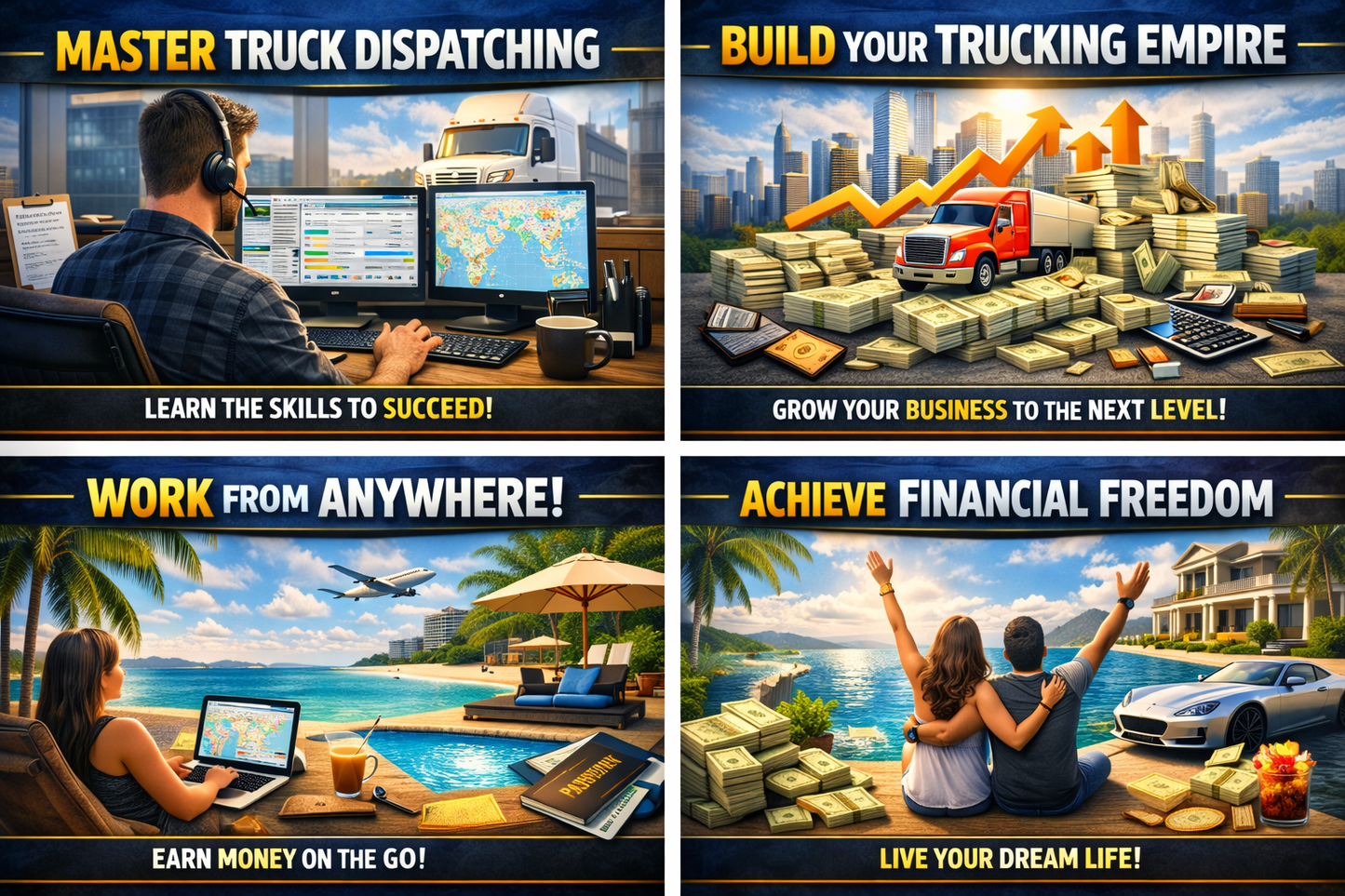 The Ultimate Dispatch Talk Course. Dispatch Mastery. Made with AI.